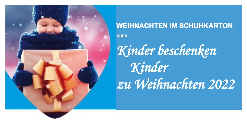 Spendenaufruf „Weihnachten im Schuhkarton“. Foto: diakonie