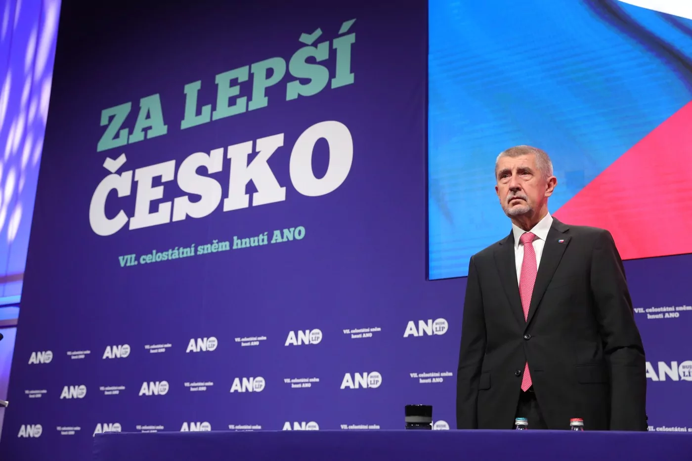 Andrej Babiš wurde am Samstag als Vorsitzender der ANO-Partei wiedergewählt. Bei den Wahlen zum Abgeordnetenhaus 2025 möchte er ebenfalls wieder als Spitzenkandidat antreten und Premierminister Petr Fiala ablösen. Foto: Michal Protivansky/CNC / CNC / Profimedia