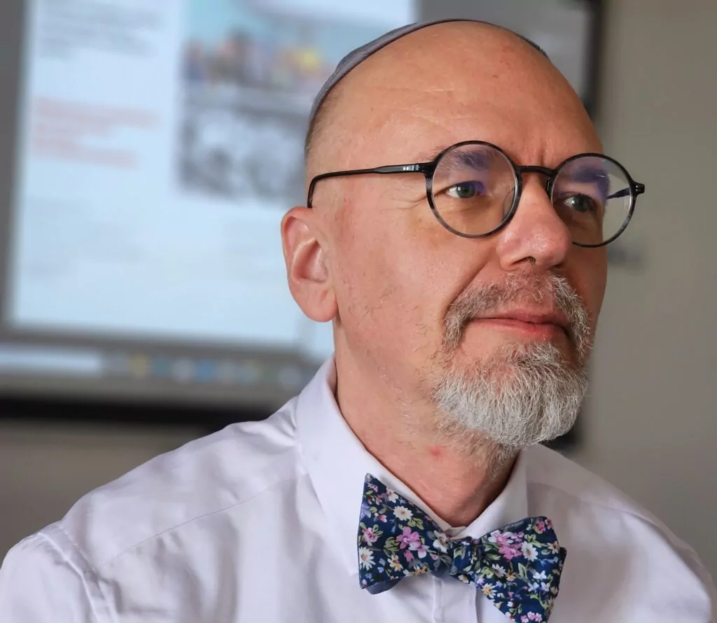 Radek Novák, der alte und neue Vorsitzende des Kulturverbands. Foto: Richard Šulko