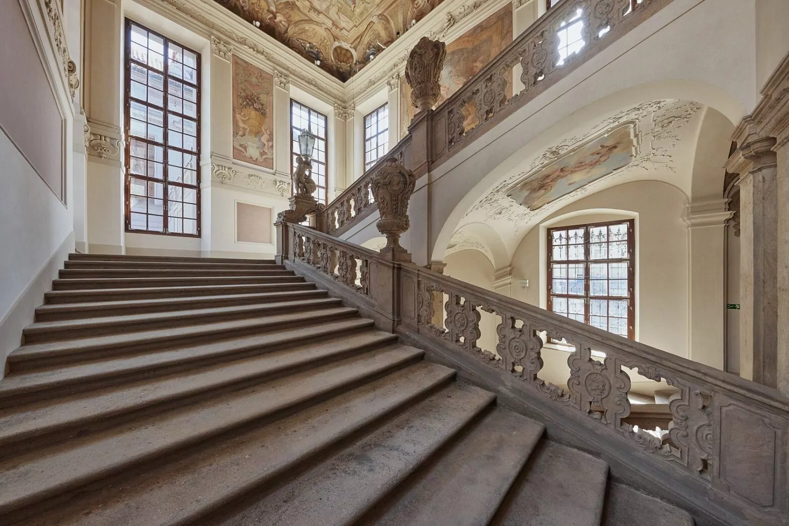 Das Palais Clam-Gallas: Der ehemalige barocke Stadtsitz der Familie Clam-Gallas in der Prager Altstadt öffnet - neben vielen weiteren Orten - im Rahmen des “Open House Festivals” seine Türen für die Öffentlichkeit. Foto: Open House Festival