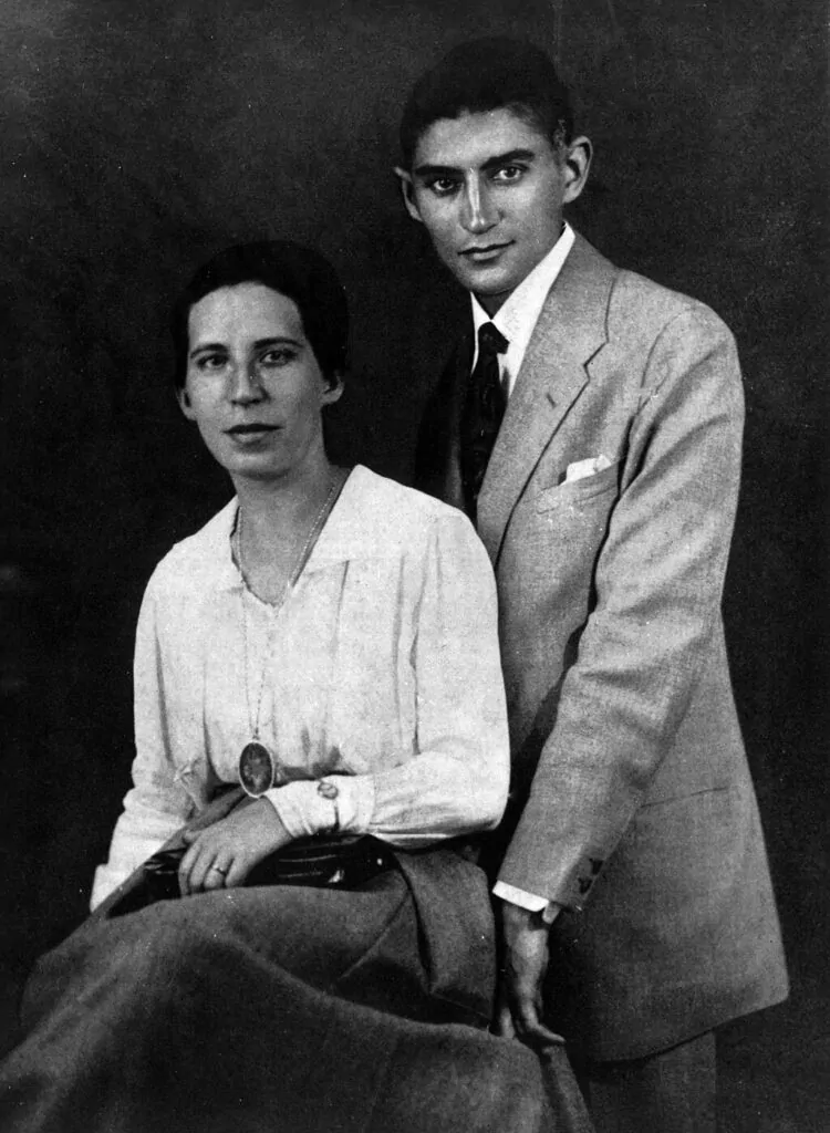 Franz Kafka und seine damalige Verlobte Felice Bauer im Jahr 1917. Foto: Wikimedia Commons/ gemeinfrei