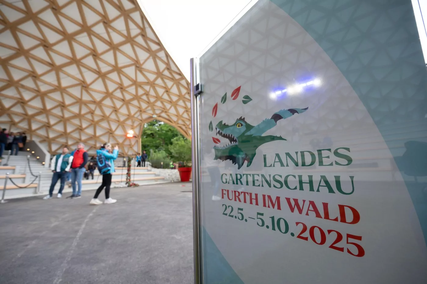 Bis zum 5. Oktober findet in Furth im Wald die Landesgartenschau statt. Auch ein deutsch-tschechisches Programm ist geplant. Foto: ČTK / DPA / Armin Weigel