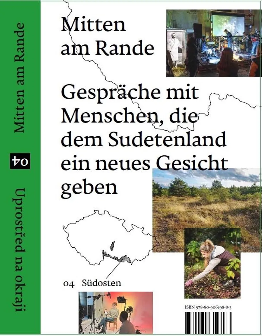 Mitten am Rande 4 – Südosten ist der letzte Teil einer insgesamt vierteiligen Reihe über das Sudetenland. Preis: 325 CZK / 14 EUR. Mehr Informationen auf www.antikomplex.cz. Foto: Antikomplex