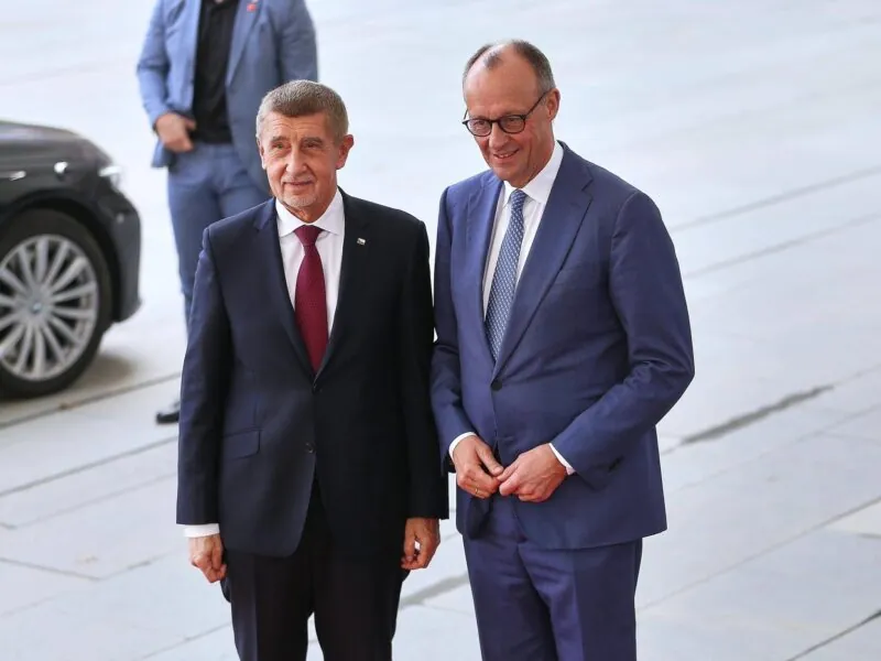 Merz dankt Babiš für Fortführung der Munitionsinitiative für Ukraine
