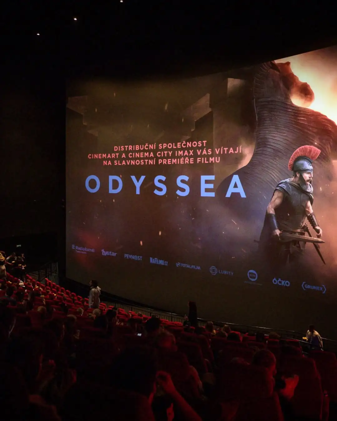 Das Cinema City Flora in Prag ist eines von nur drei Kinos in Europa, die Christopher Nolans "The Odyssey" so zeigen, wie vom Regisseur konzipiert.